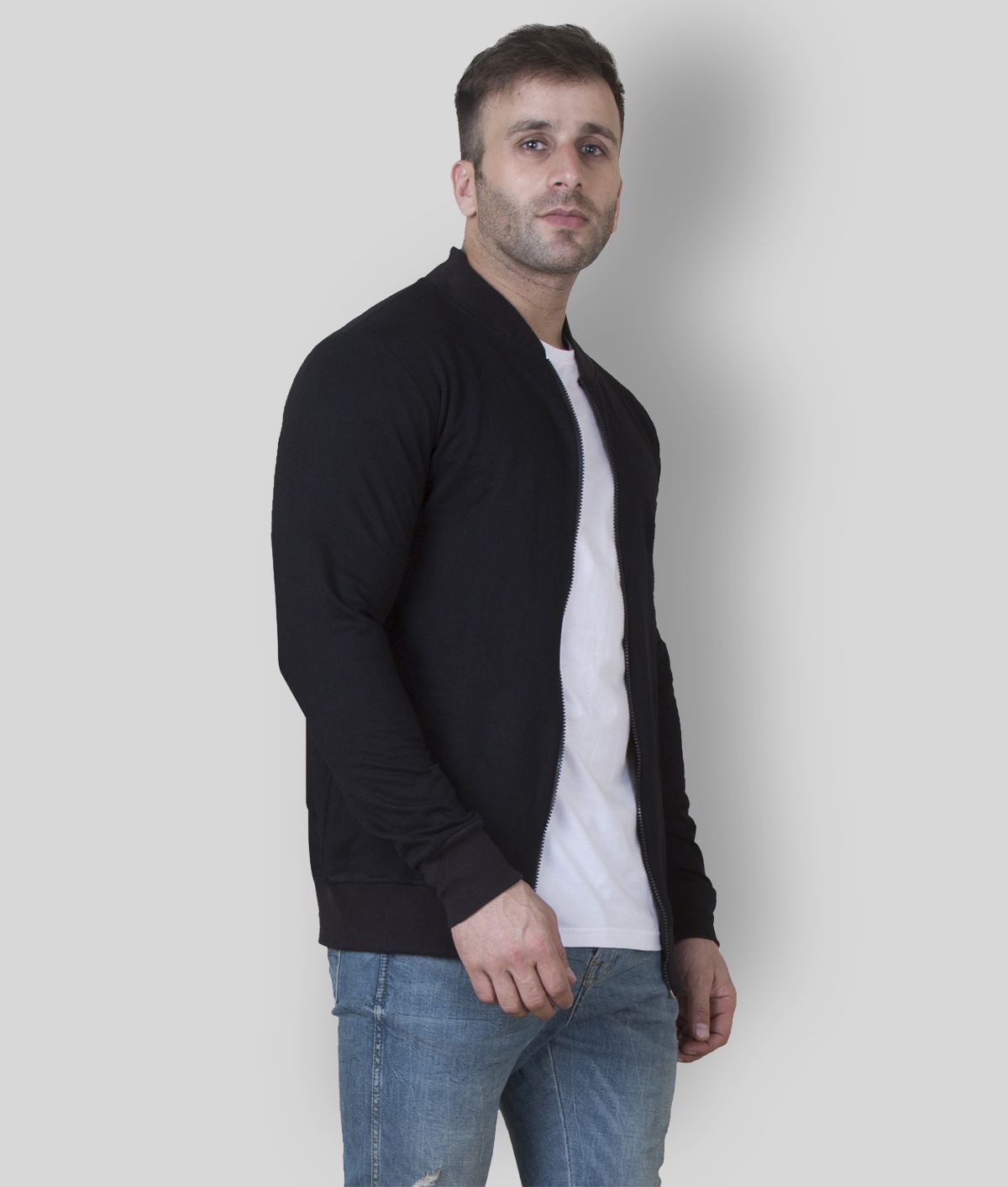 Buy Veirdo Black Casual Jacket Online at Best Price in India - Snapdeal