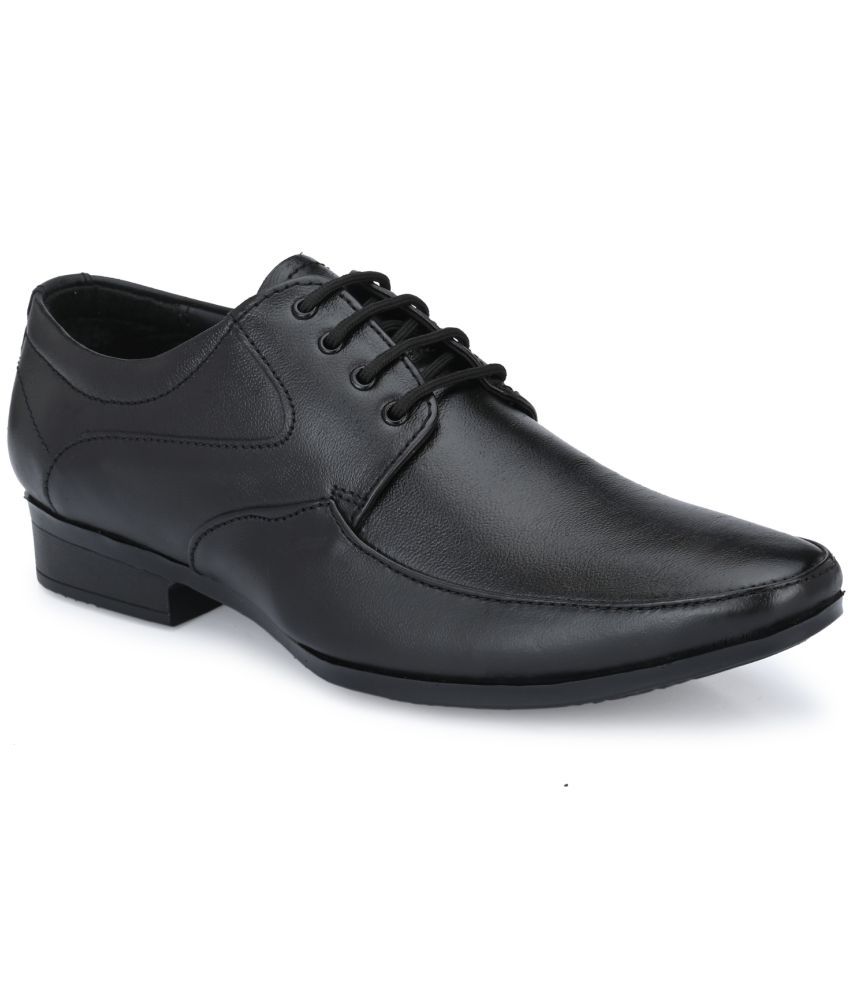 REDLIFF - Black Men's Derby Formal Shoes