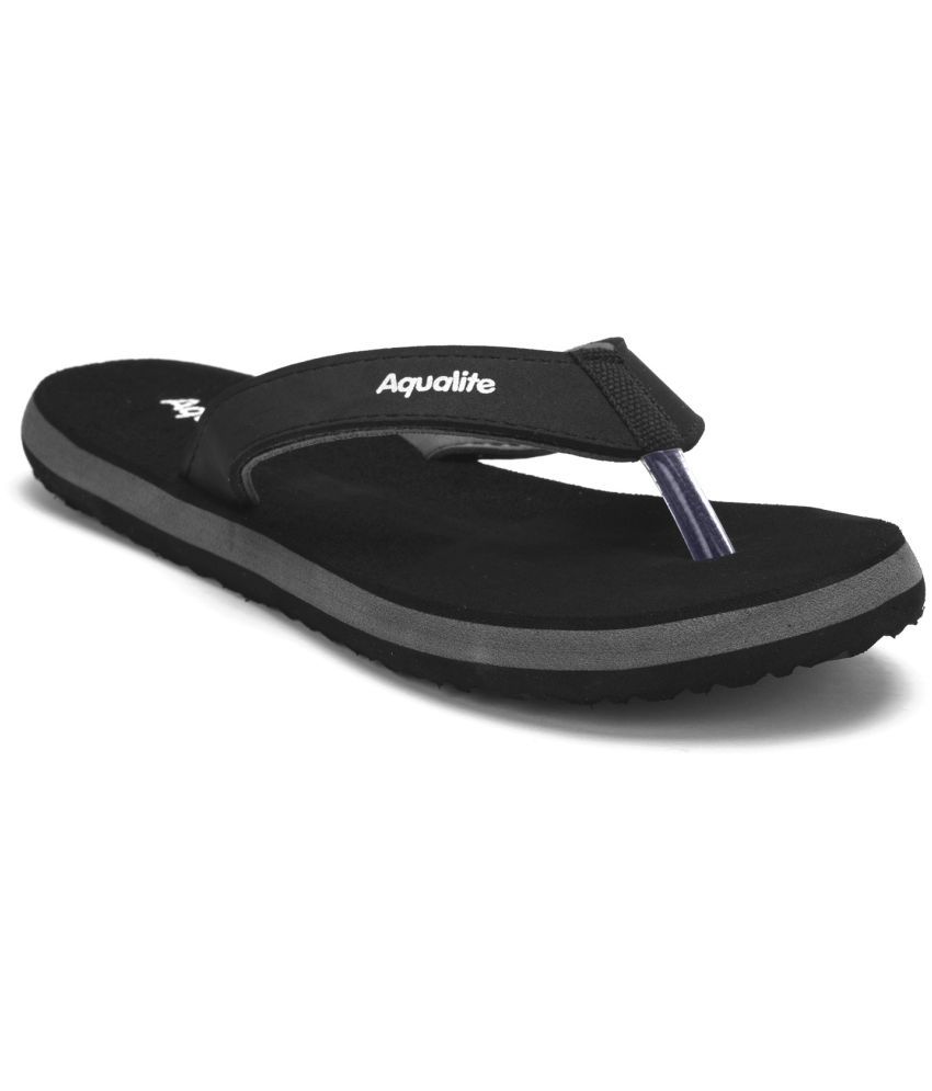     			Aqualite - Black Women's Slipper