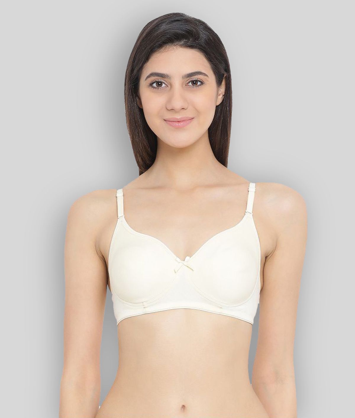     			Clovia Cotton T-Shirt Bra - Beige