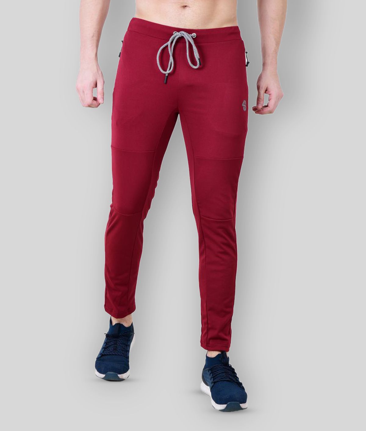     			Forbro - Maroon Polyester Men's Trackpants ( Pack of 1 )