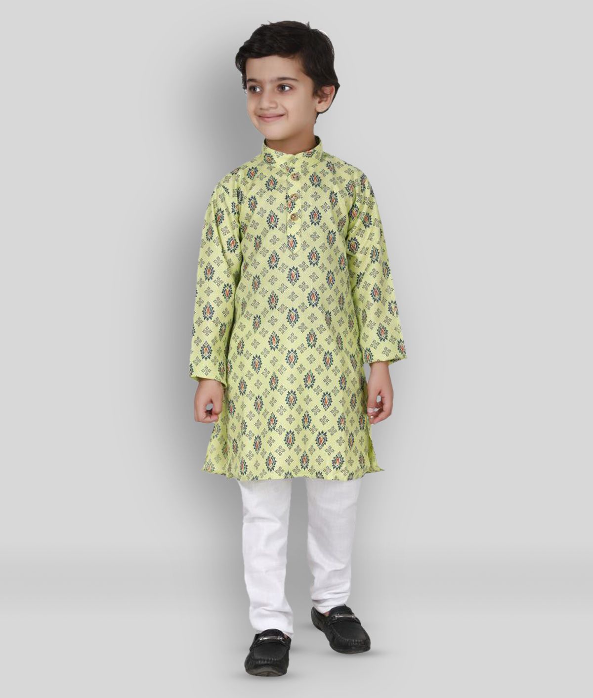     			Fourfolds Ethnic Wear Kurta Pyjama Set for kids and Boys_FE001