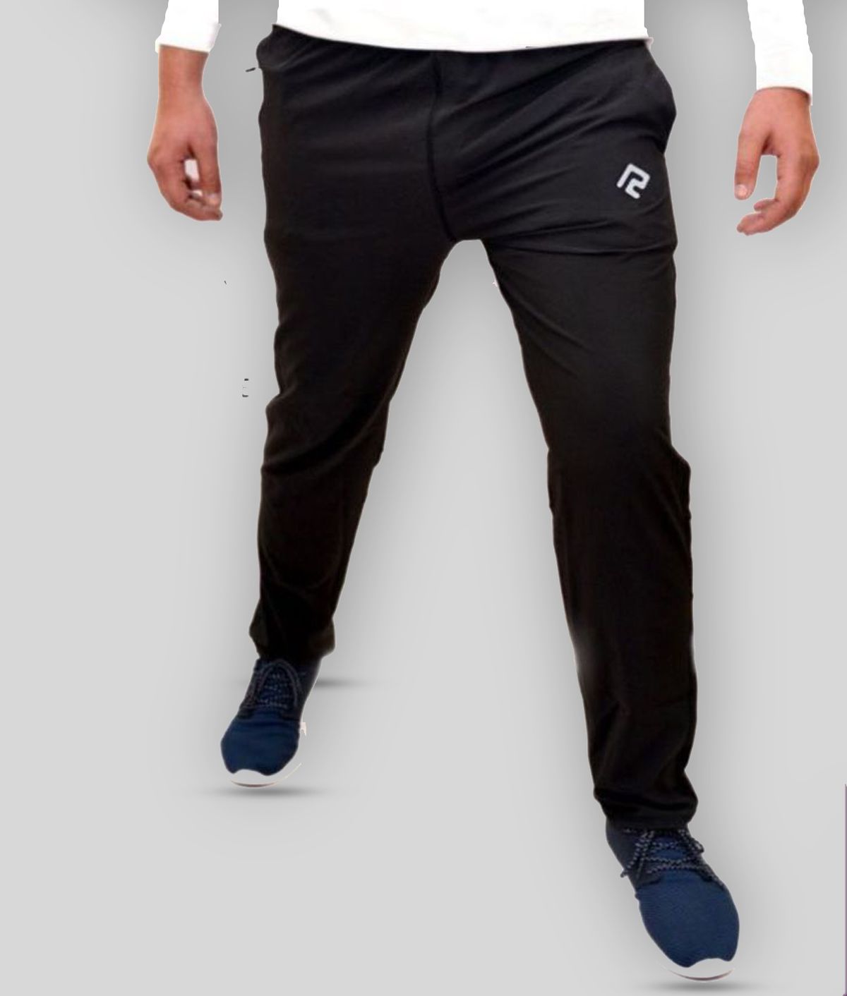     			RANBOLT - Black Polyester Men's Trackpants ( Pack of 1 )
