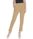 Lux Lyra - Beige Cotton Women's Leggings ( Pack of 1 )