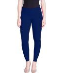 Lux Lyra - Blue Cotton Women's Leggings ( Pack of 1 )