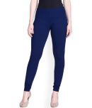 Lux Lyra - Blue Cotton Women's Leggings ( Pack of 1 )