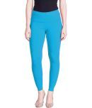 Lux Lyra - Blue Cotton Women's Leggings ( Pack of 1 )