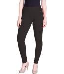 Lux Lyra - Charcoal Cotton Women's Leggings ( Pack of 1 )