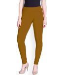 Lux Lyra - Khaki Cotton Women's Leggings ( Pack of 1 )