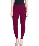 Lux Lyra - Mauve Cotton Women's Leggings ( Pack of 1 )