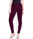 Lux Lyra - Mauve Cotton Women's Leggings ( Pack of 1 )