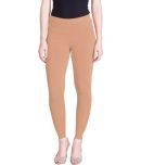 Lux Lyra - Peach Cotton Women's Leggings ( Pack of 1 )