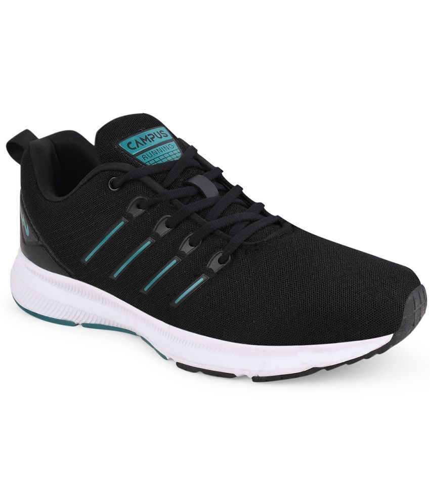     			Campus - VACUM Black Men's Sports Running Shoes