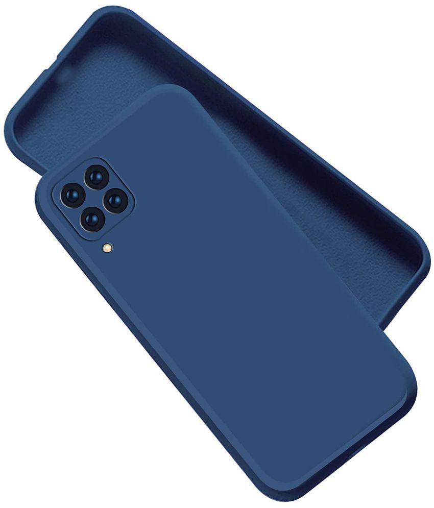     			Doyen Creations - Blue Silicon Silicon Soft cases Compatible For Samsung Galaxy M53 5g ( Pack of 1 )