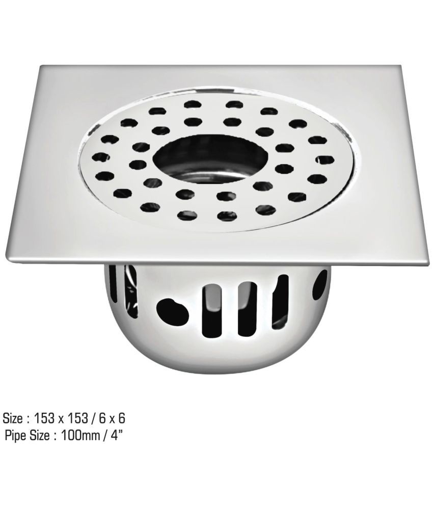 Buy SS Sanjay Chilly Anti Floor Drain Cockroach Trap With Hole for