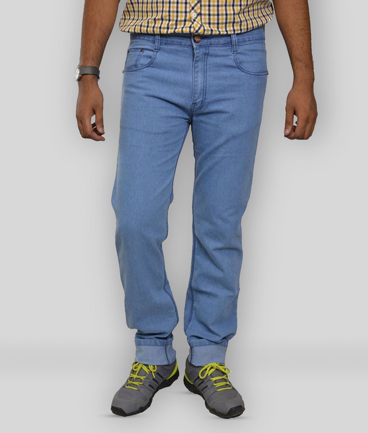     			Studio Nexx - Blue Cotton Blend Slim Fit Men's Jeans ( Pack of 1 )