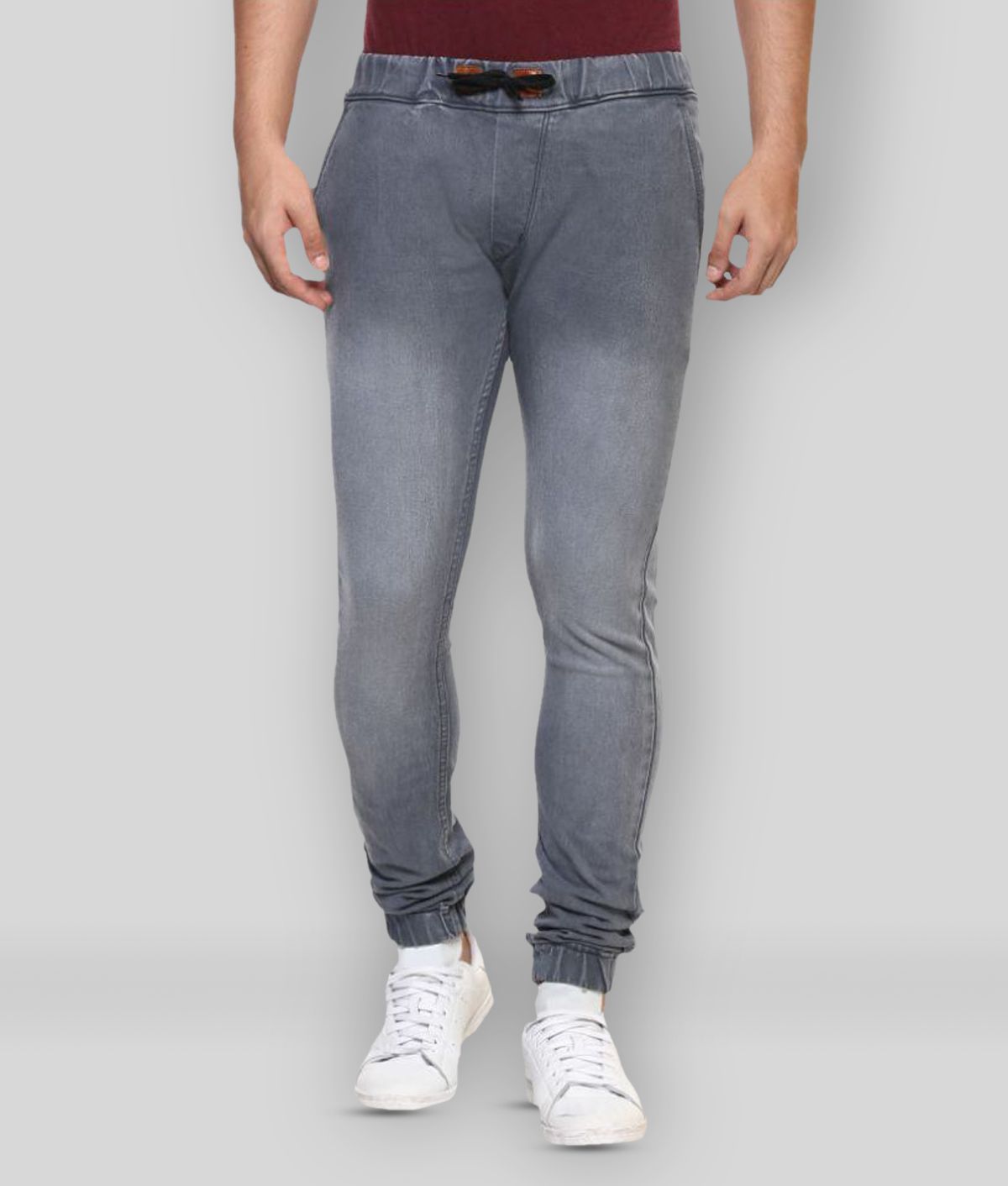     			Urbano Fashion - Grey Denim Slim Fit Men's Jeans ( Pack of 1 )