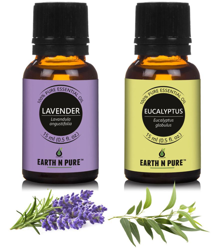     			Earth N Pure - Lavender Essential Oil 15 mL ( Pack of 2 )