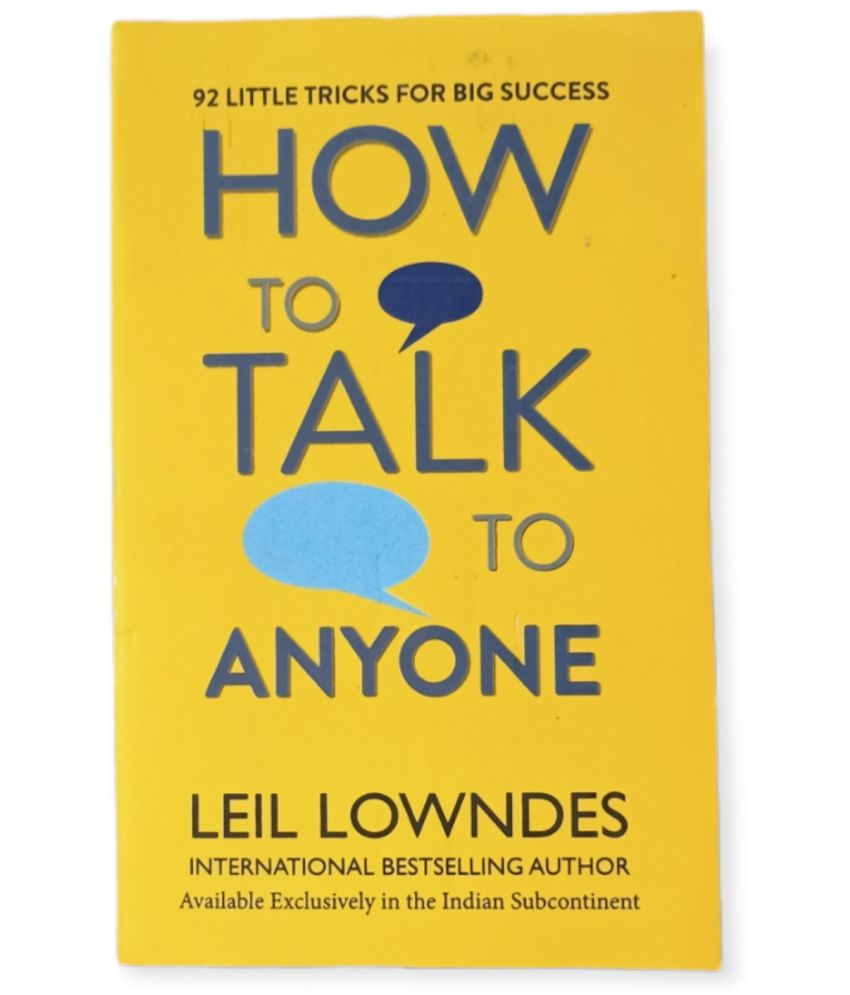     			How to Talk to Anyone (English Paperback) By Leil Lowndes