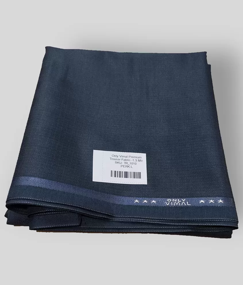Buy VIMAL Men Charcoal Trouser Clothing Fabric - Clothing Fabric for Men  4324964 | Myntra