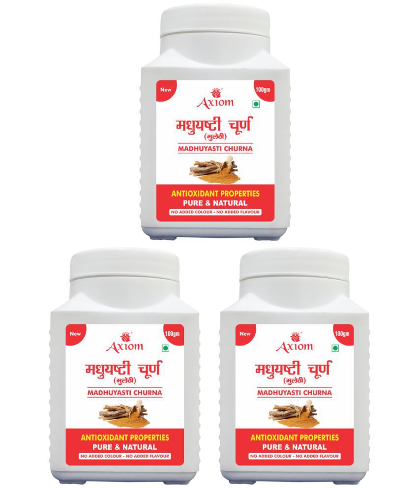     			Axiom Madhuyasti Churna  (Pack of 3)|100% Natural WHO-GLP,GMP,ISO Certified Product