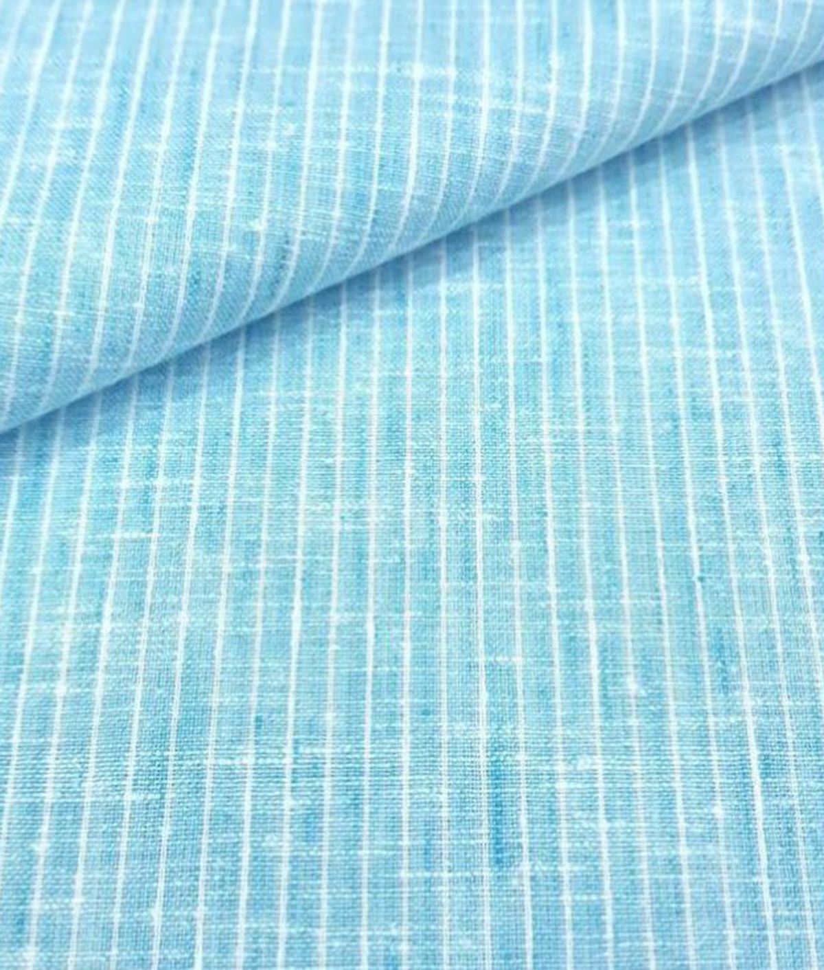     			Siyaram Blue Cotton Blend Unstitched Shirt pc