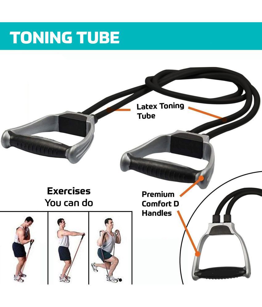     			ITACHII - Latex,PVC Double Toning Tube ( Pack of 1 )