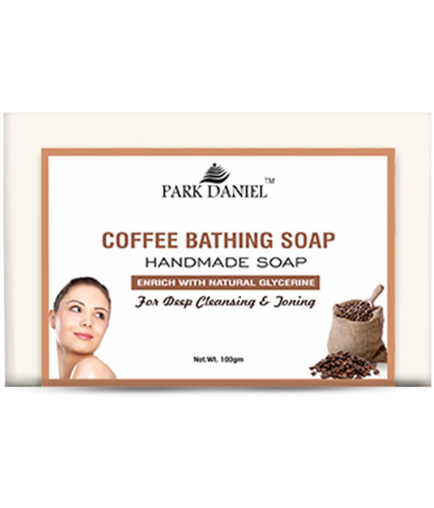     			Park Daniel Premium Coffee Extract Bathing Soap For Deep Cleansing and Freshing Pack of 1 of 100 Grams
