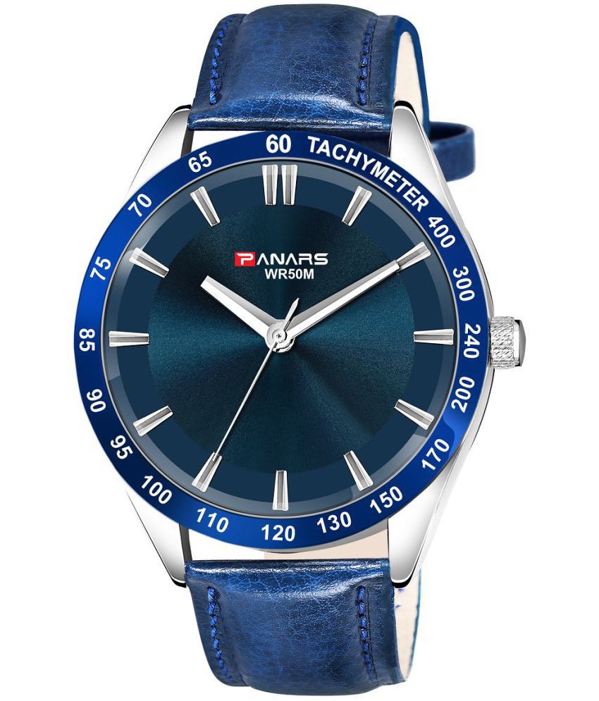     			PANARS - Blue Silicon Analog Men's Watch
