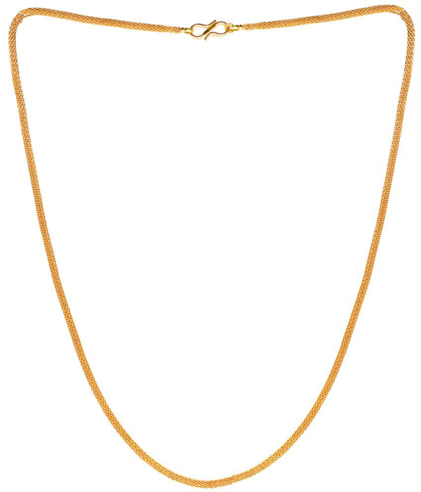     			KRIMO - Gold Plated Chain ( Pack of 1 )