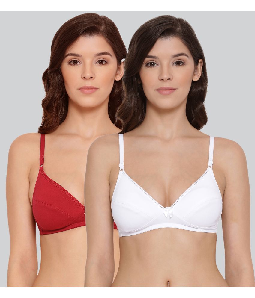     			LYRA Pack of 2 Cotton Women's Everyday Bra ( Multicolor )