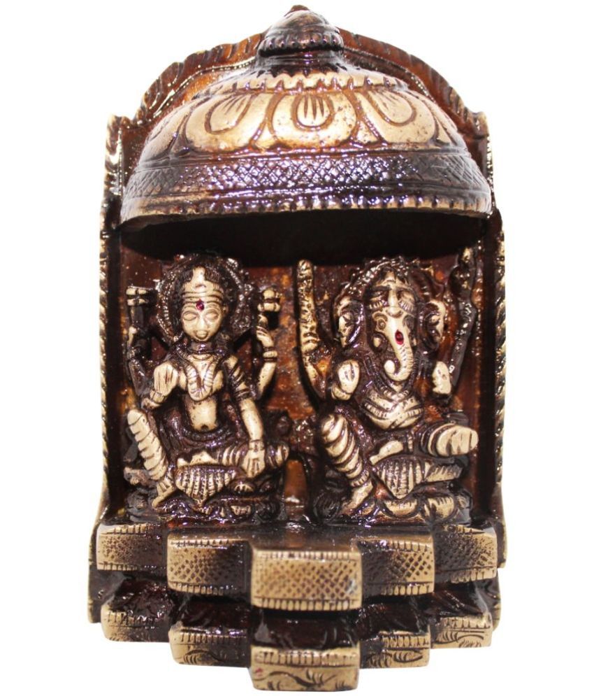     			Rockoshop - Laxmi Ganesh Brass Idol