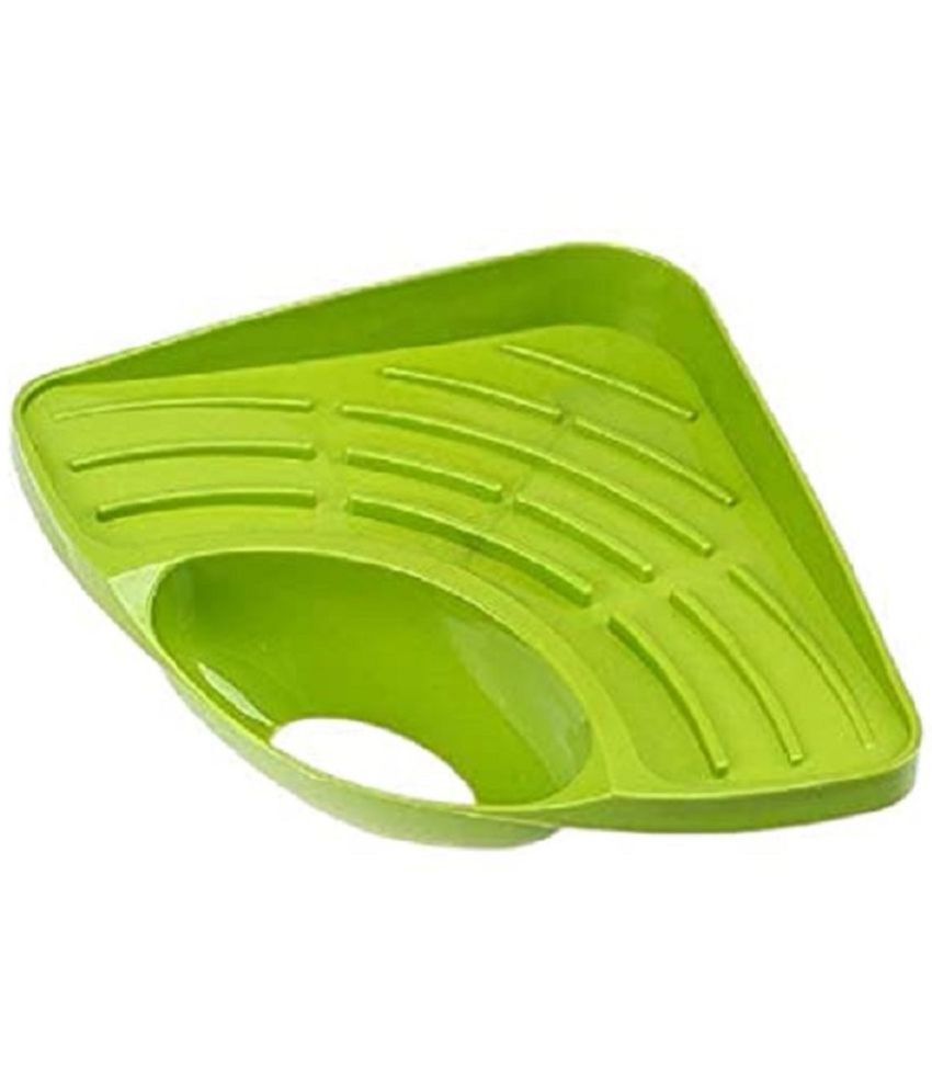     			GKBOSS - Green Plastic Dish Racks ( Pack of 1 )