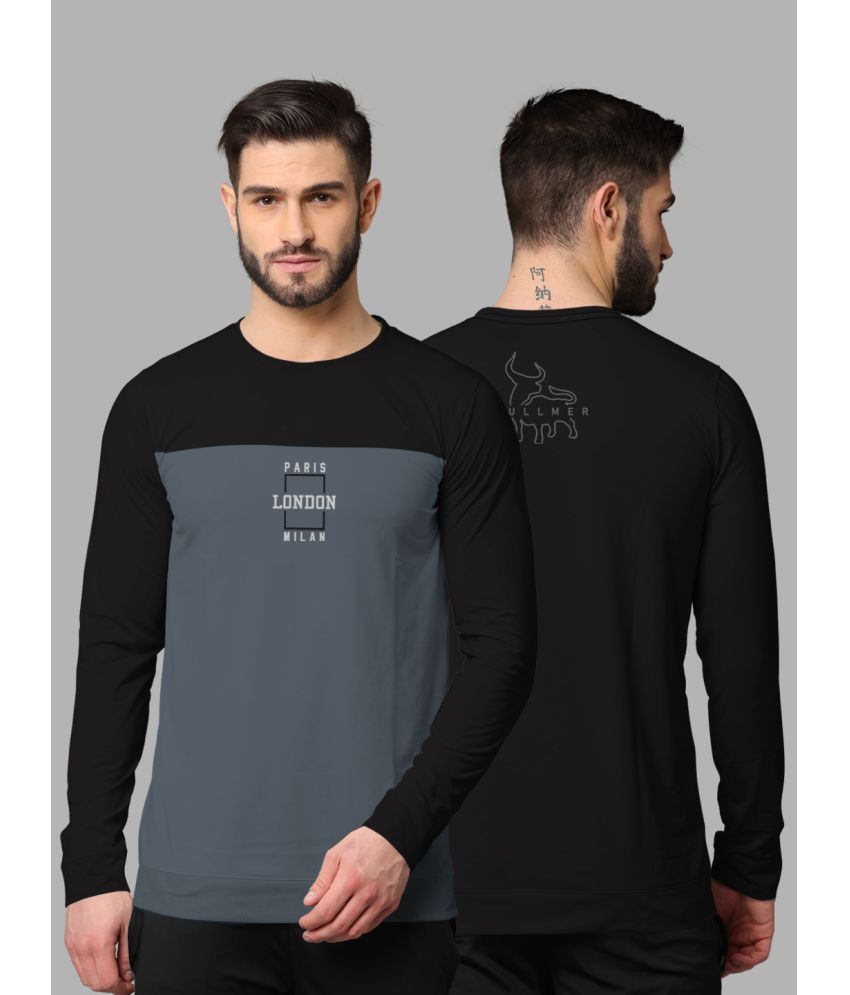     			BULLMER - Black Cotton Blend Regular Fit Men's Sweatshirt ( Pack of 1 )