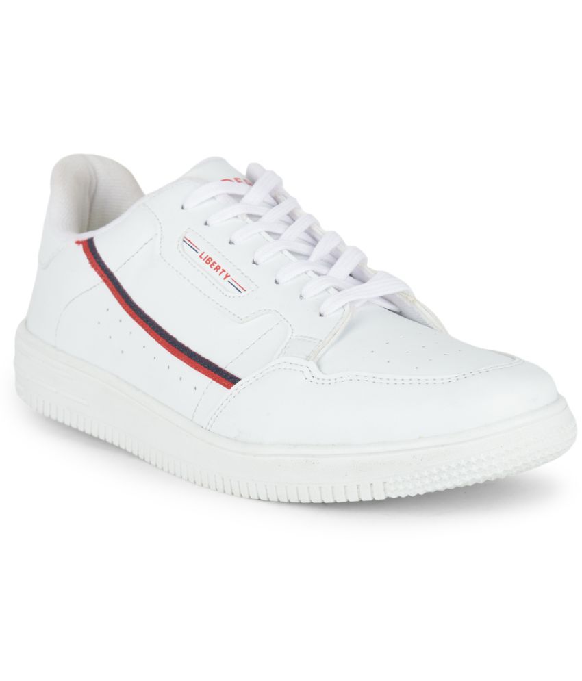     			Liberty - White Men's Sneakers