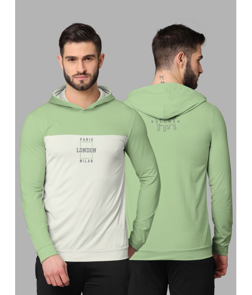     			BULLMER - Green Cotton Blend Regular Fit Men's Sweatshirt ( Pack of 1 )