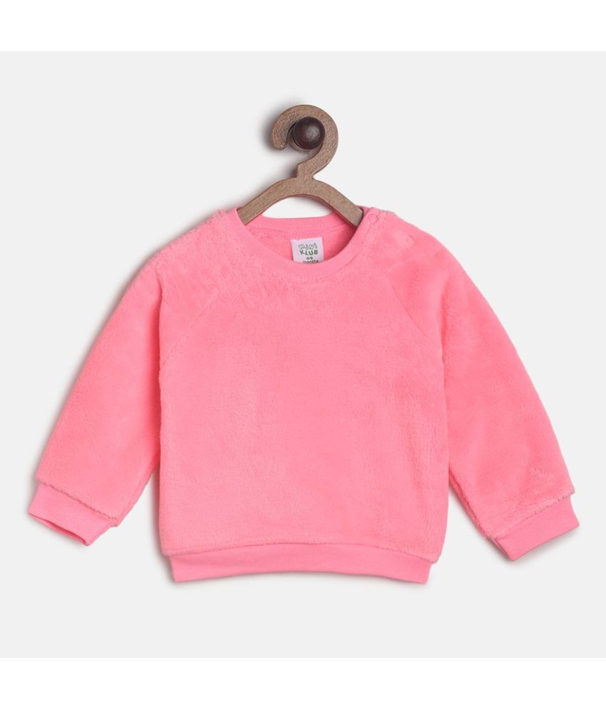     			MINIKLUB Baby Girl Pink Sweat Shirt Pack Of  1