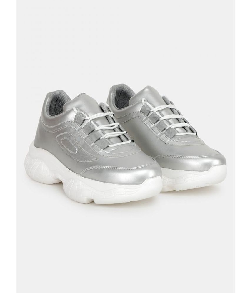     			OneShine - Light Grey Women's Sneakers