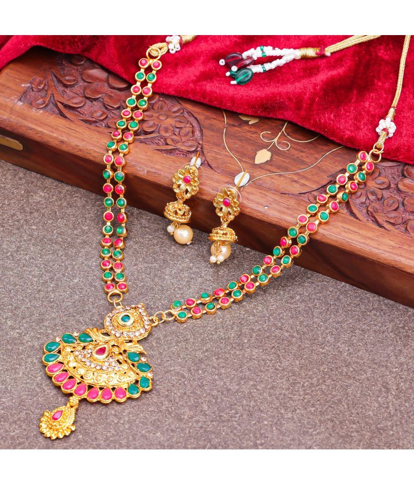     			Sukkhi - Multi Color Alloy Necklace Set ( Pack of 1 )