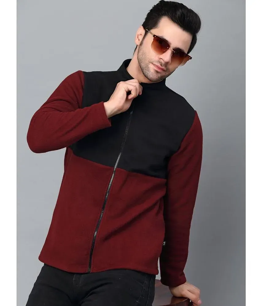Rigo Red Fleece Regular Fit Men s Casual Jacket Pack of 1
