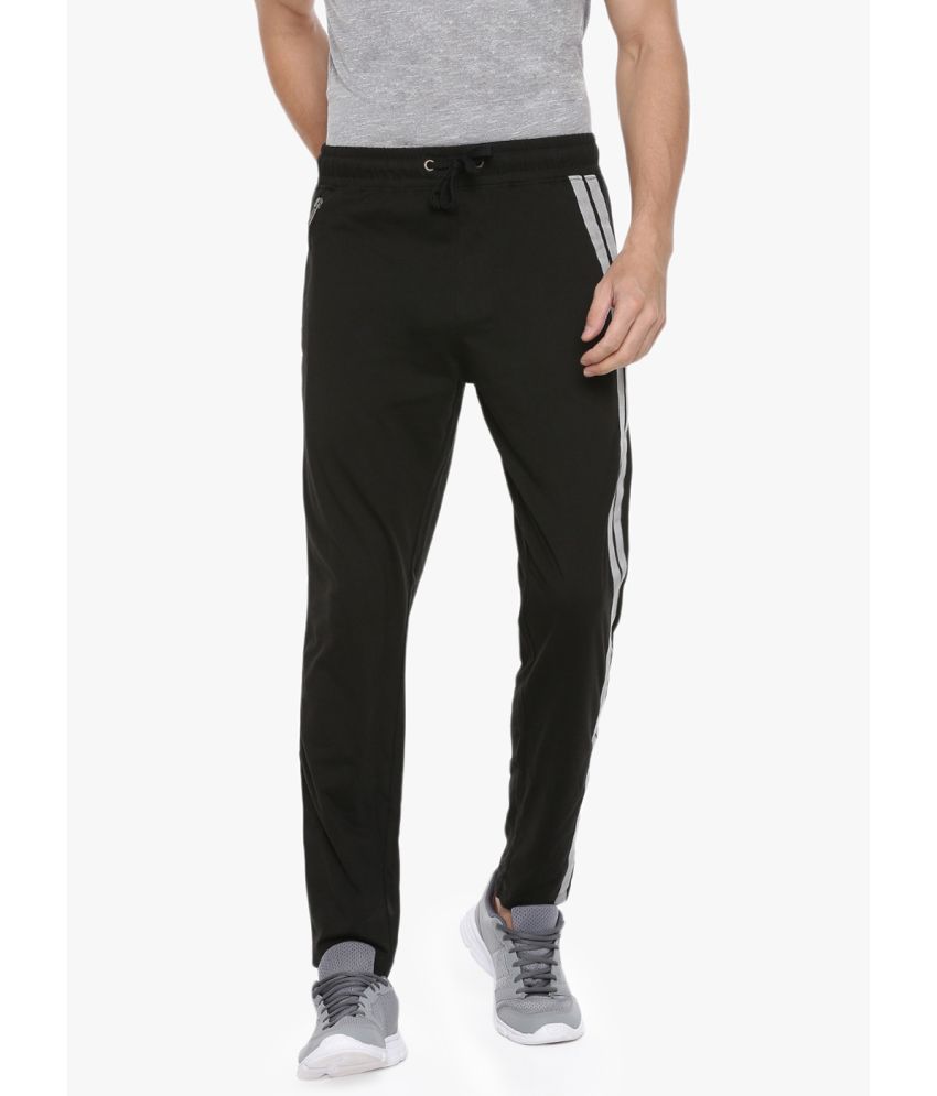     			Force NXT - Black Cotton Men's Trackpants ( Pack of 1 )