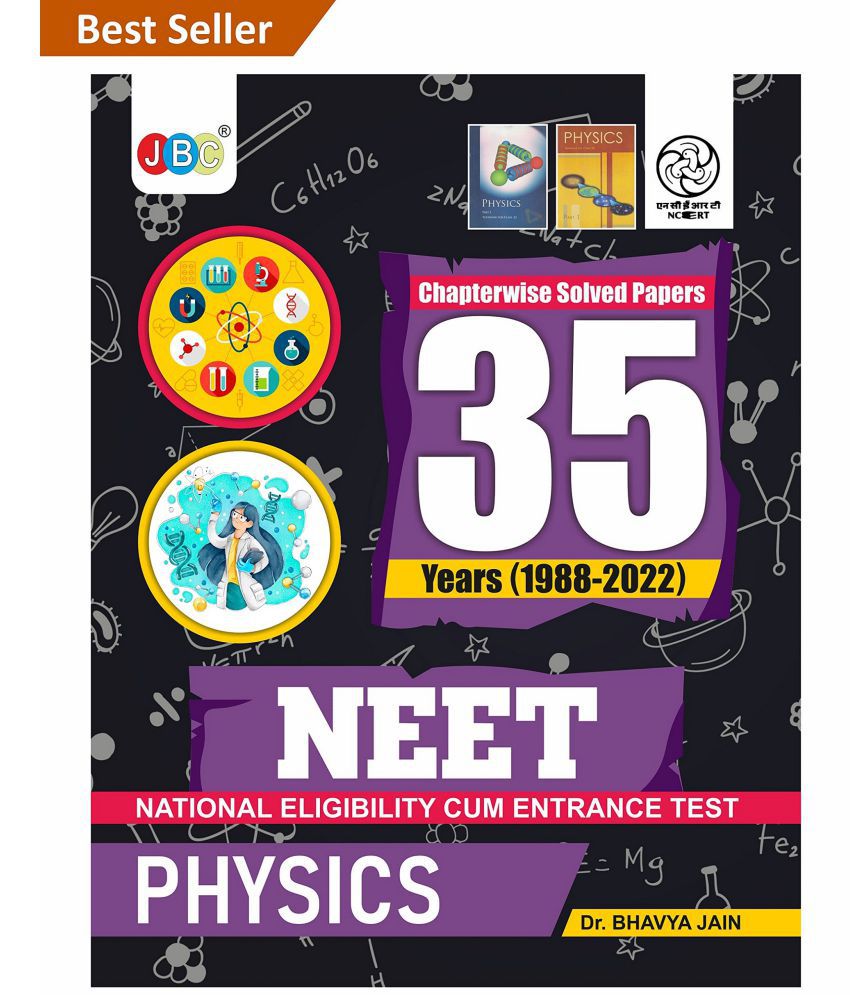     			Physics NEET 35 Previous Years Solved Papers Book, NTA 35 Previous Year NEET Questions and Solutions, Best NEET 2023 Preparation Book, Revised Edition, Every NTA Neet 35 Years Physics Questions