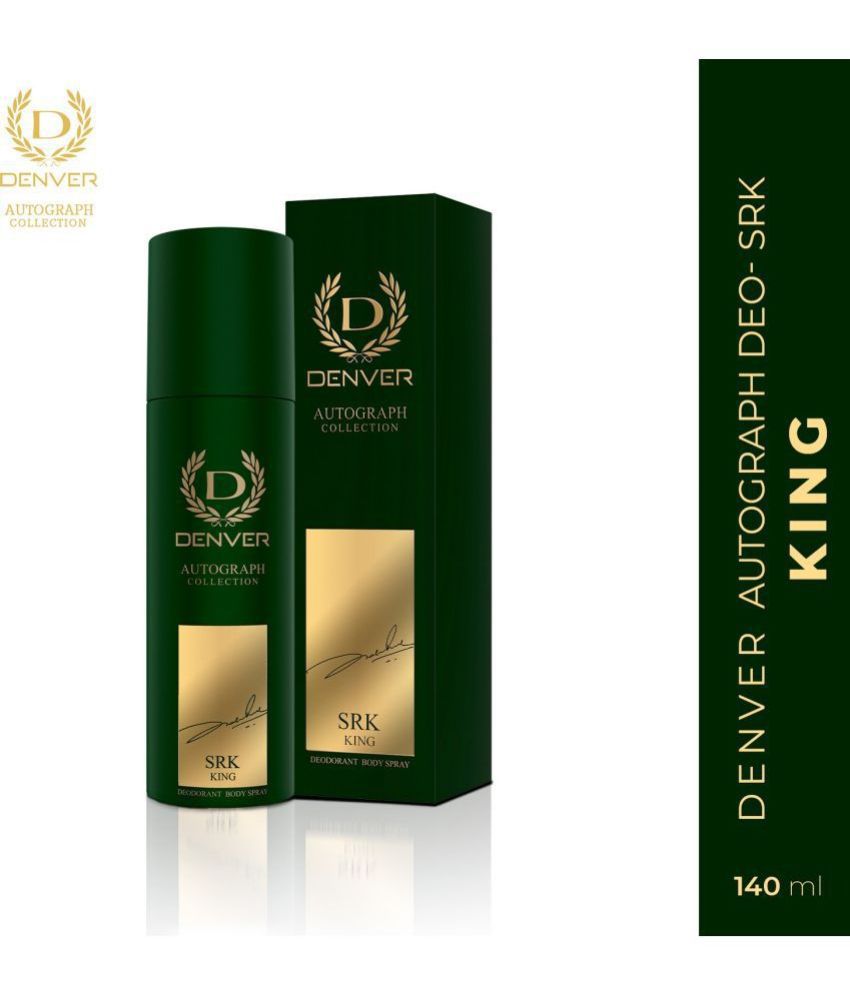     			Denver - SRK King Deodorant Autograph Collection Deodorant Spray for Men 140 ml ( Pack of 1 )
