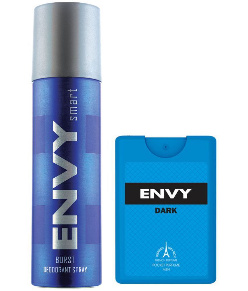 Envy Burst Deodorants & Dark Pocket Perfume Deodorant Spray for Men