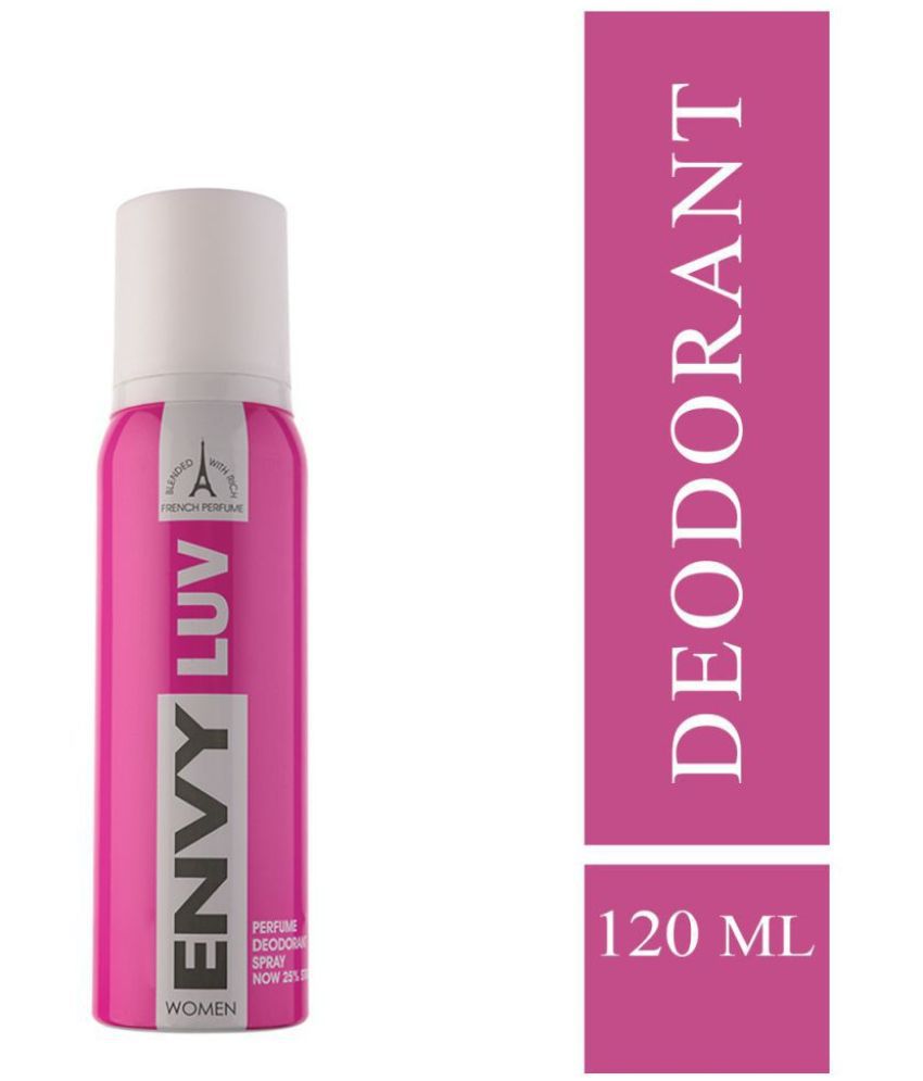     			Envy Luv Deodorant Spray for Women 120ml