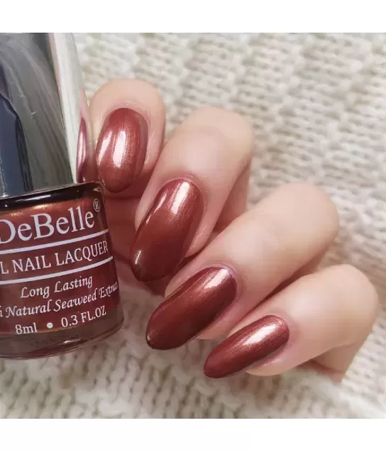 DeBelle Brown Glitter Nail Polish 6 ( Pack of 1 ): Buy DeBelle Brown  Glitter Nail Polish 6 ( Pack of 1 ) at Best Prices in India - Snapdeal