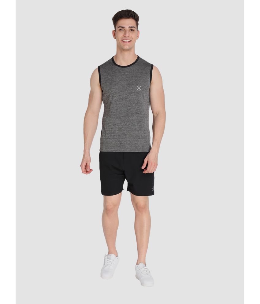     			Chkokko - Dark Grey Polyester Regular Fit Self Design Men's Sports Tracksuit ( Pack of 1 )