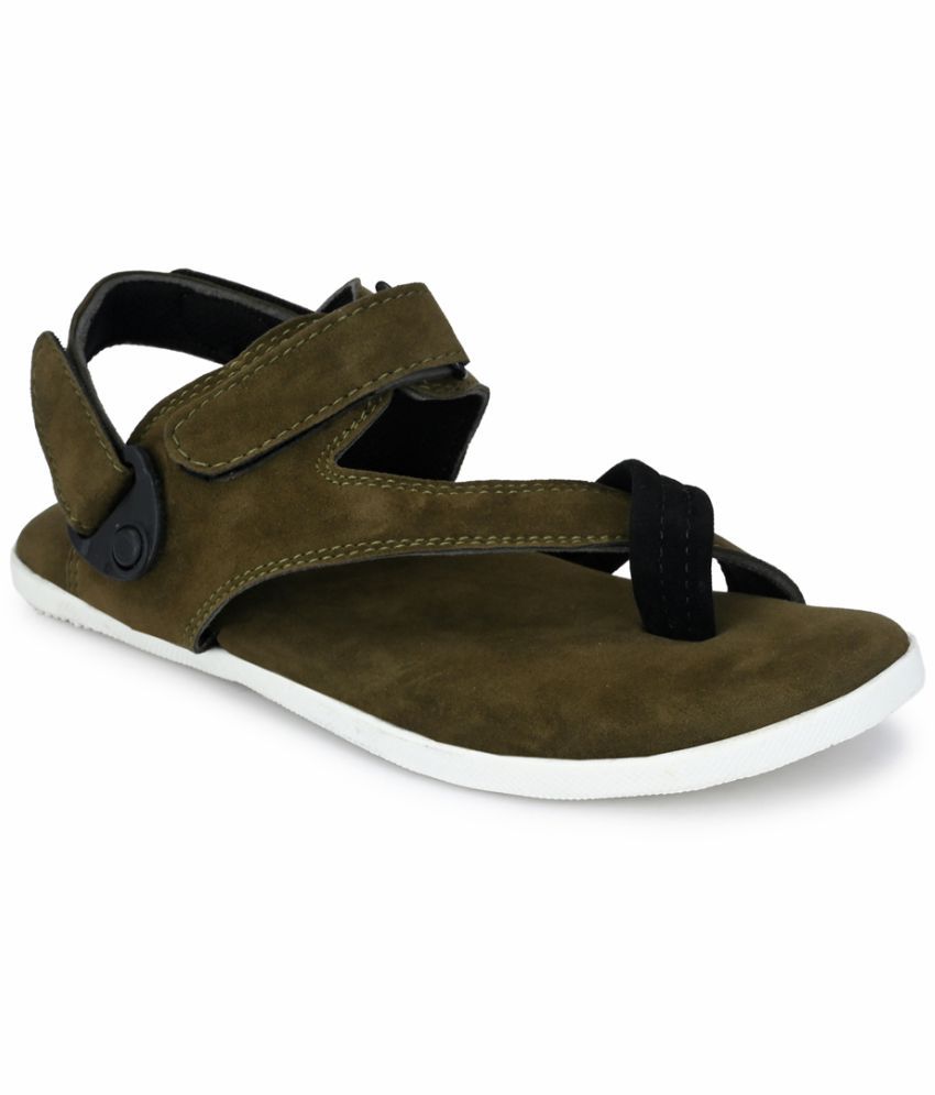     			Big Fox - Green Men's Sandals