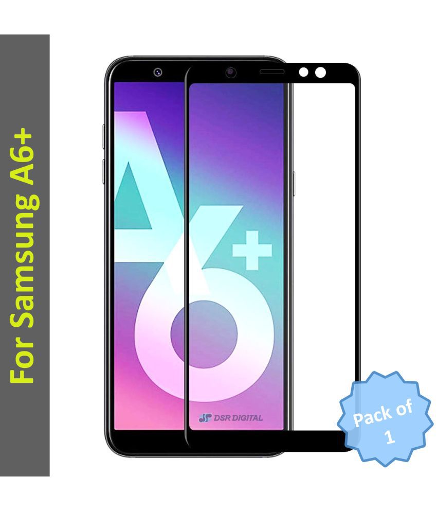     			DSR Digital - Tempered Glass Compatible For Samsung Galaxy A6 Plus ( Pack of 1 )