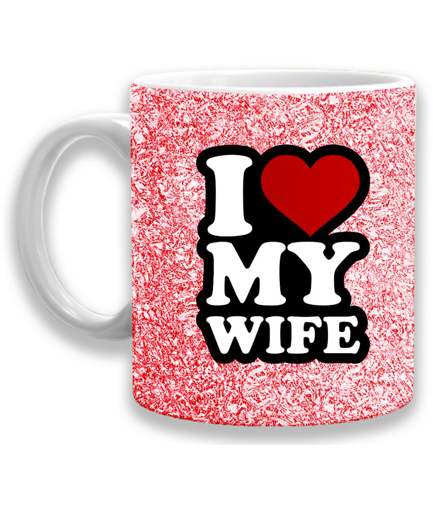     			HOMETALES - Pink Ceramic Gifting Mug